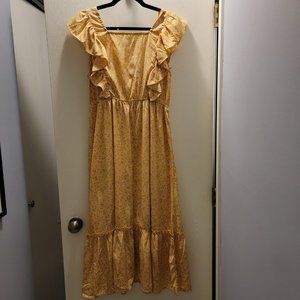 Hayden Yellow Floral L dress